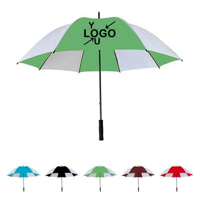 Auto Open Windproof Golf Umbrella 60" Arc