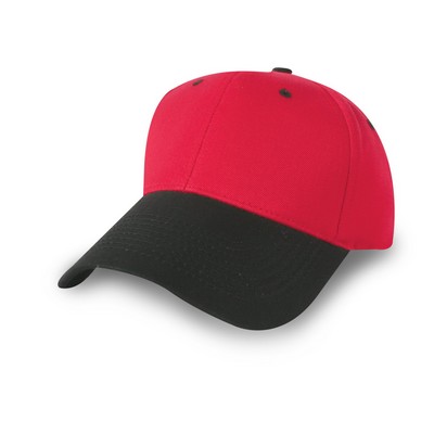 Constructed Cotton Twill 2-Tone Cap