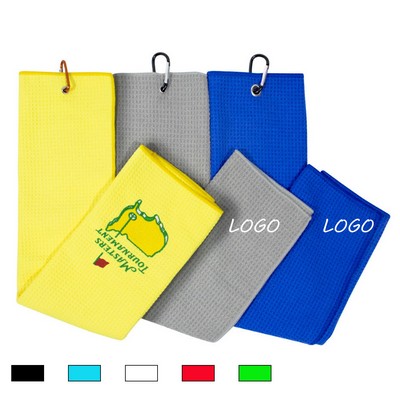 16 x 24" Golf Towel With Hook