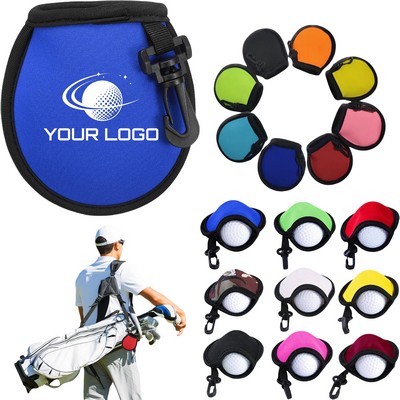 Neoprene Golf Ball Cleaning Pouch