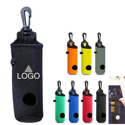 Golf Tee Holder Ball Carry Bag