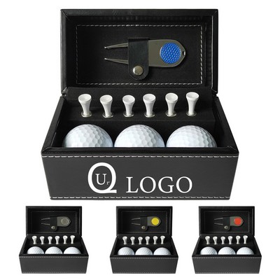 Golf Leather Box Set
