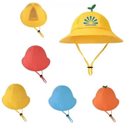 Parent-Child Bucket Hat Lightweight Cotton