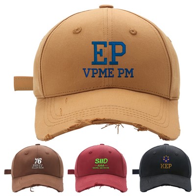 6 Panel Baseball Cap