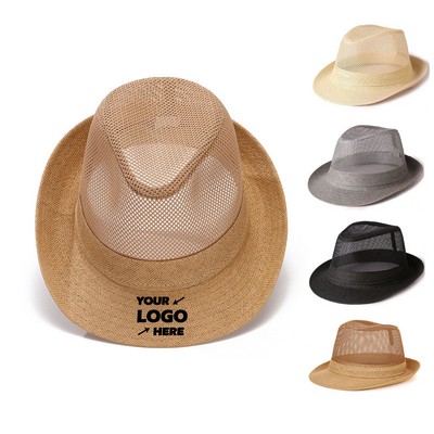 Mesh Beach Straw Hats