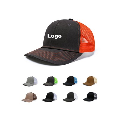 Trucker Hat Mesh Cap Snap Back Baseball Cap