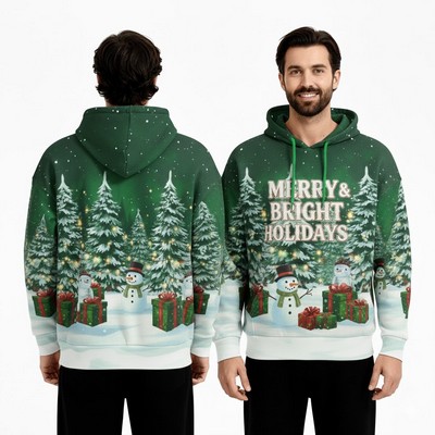 Unisex 8oz Cotton Digital Print Hoodie