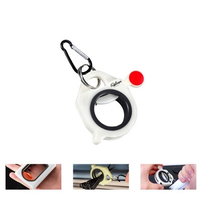 Glow-In-The-Dark Cable Tie Holder Organizer