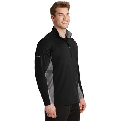 Sport-Tek Sport-Wick Stretch Contrast 1/4-Zip Pullover