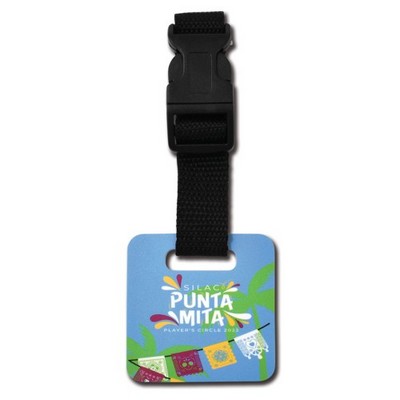 Pinnacle Express Luggage Tags w/Mesh Buckle