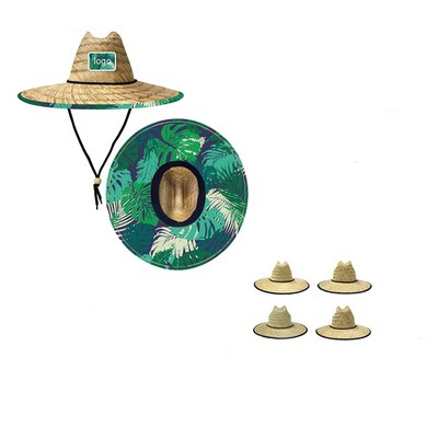 Natural Lifeguard Straw Hats