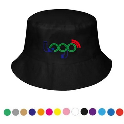 Fisherman Sun Visor Bucket Hat Lightweight Cotton