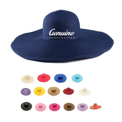 Wide Brim Breathable Straw Hat