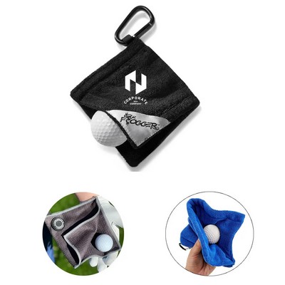 Microfiber Scrubber Golf Towel