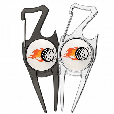 5" 1 Multi-fuctional Golf Divot Tool