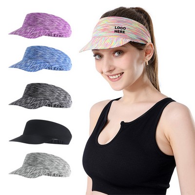 Trendy Outdoor Running Cap Elastic Headband Sun Visor Hat
