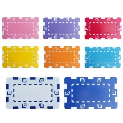 Abs Poker Chip Rectangular