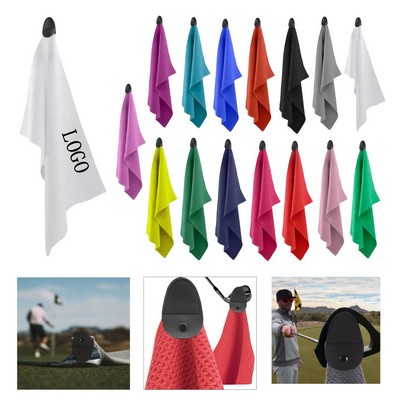 Magnetic Microfiber Golf Towel