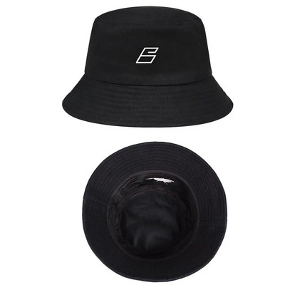 Embroidered Cotton Bucket Hat