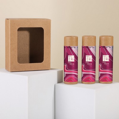 Pucker Pack: Kraft Lip Moisturizer 3 Pack