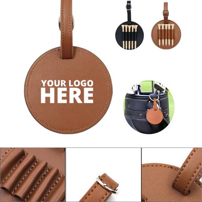 PU Golf Tee Holder Pouch