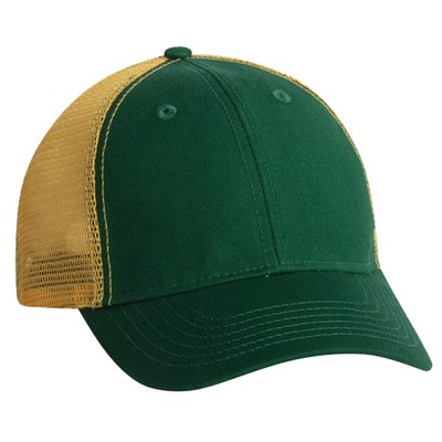 Sportsmanª Washed Trucker Cap (Blank)