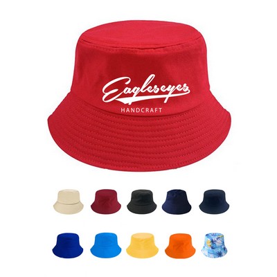 Brushed Cotton Twill Bucket Hat