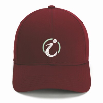 Imperial 1988 6-Panel The Whitaker Soft Washed Poly Cap w/ Leatherette Patches or Embroidery