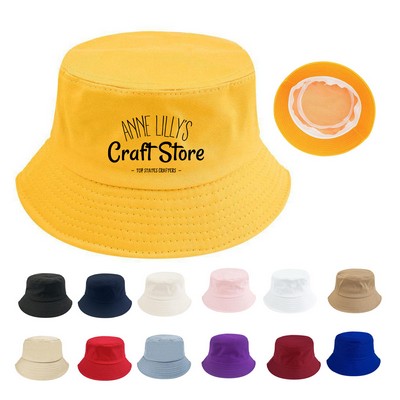 Classic Cotton Bucket Hat
