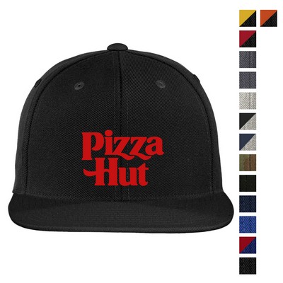 Sport-Tek® Yupoong Flat Bill Snapback Cap