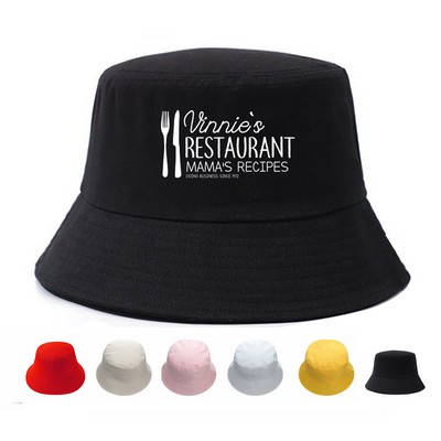 Brreathable Cotton Bucket Hat