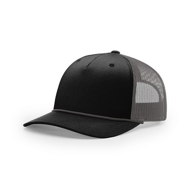 Richardson® Five Panel Trucker Hat w/Rope