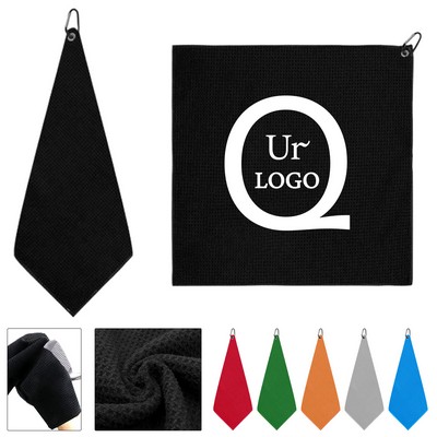 11.81x11.81" Micro-fiber Golf Cleaning Towel