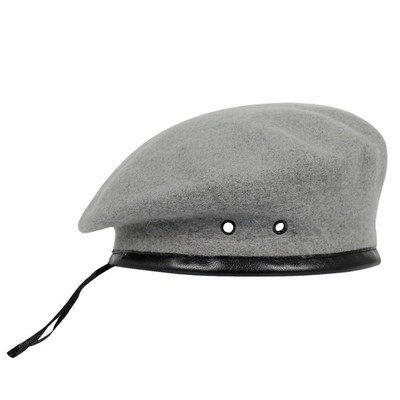 Adjustable Wool Military Beret