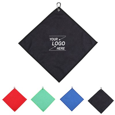 Square Golf Ball Cleaning Towel (11.8"x11.8")