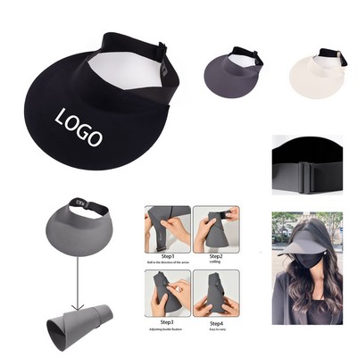 Collapsible, Seamless Sun Protection Hat