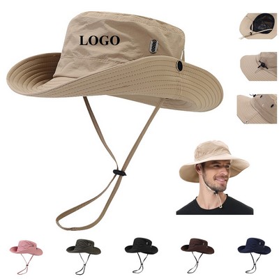 Wide Brim Foldable Boonie Hat Cap