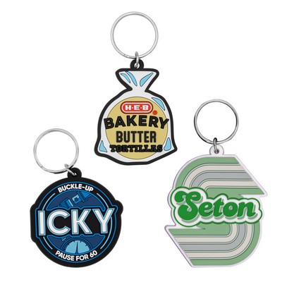 Custom PVC Keychain with NFC Function (2-1/2")