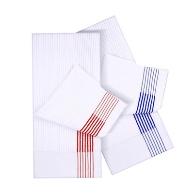 Retro Stripe Cotton Caddy Golf Towel