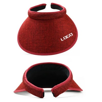 Large Brim Solar Visor Hats