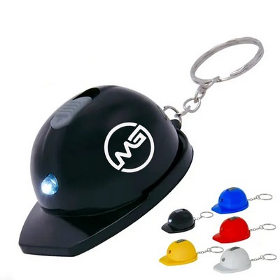 Hard Hat Bottle Opener LED with Keychain
