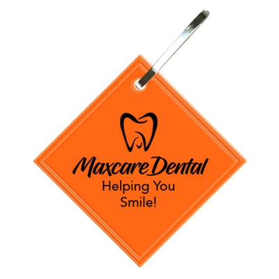 Diamond Hook Reflective Zipper Pull