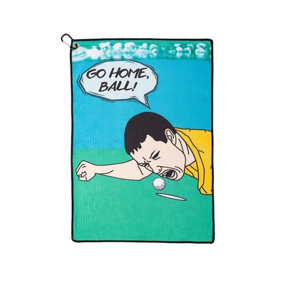 Microfiber Waffle Golf Towel