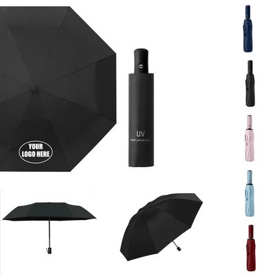 Tri-fold Automatic Opening Business Umbrella
