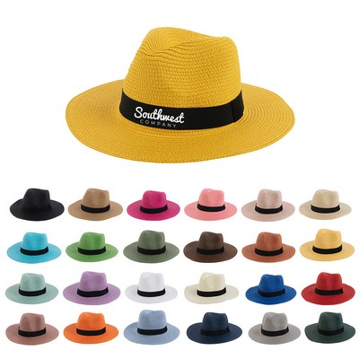 Summer Straw Panama Hat