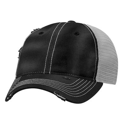 Sportsmanª Dirty Washed Mesh Cap (Embroidered)