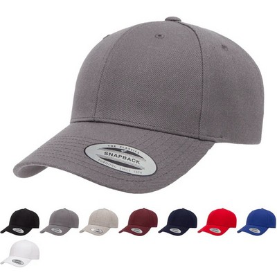 YP Classics® Yupoong Premium Curved Snapback Cap
