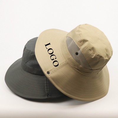 Men's Outdoor Wide Brim Waterproof Sun Hat
