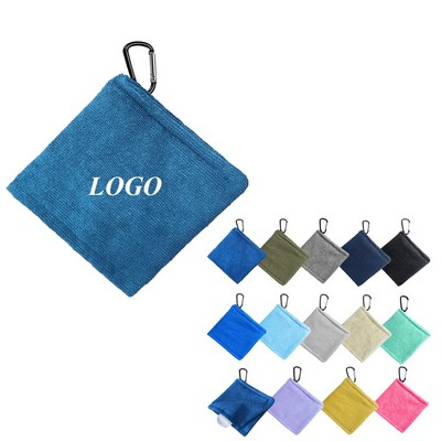 Golf Club Ball Cleaning Towel