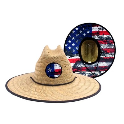 Straw Lifeguard Hat